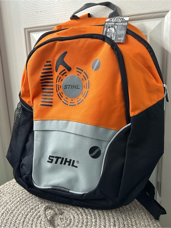 Stihl Other - Stihl Blower School Backpack for Kids NWT Orange Black